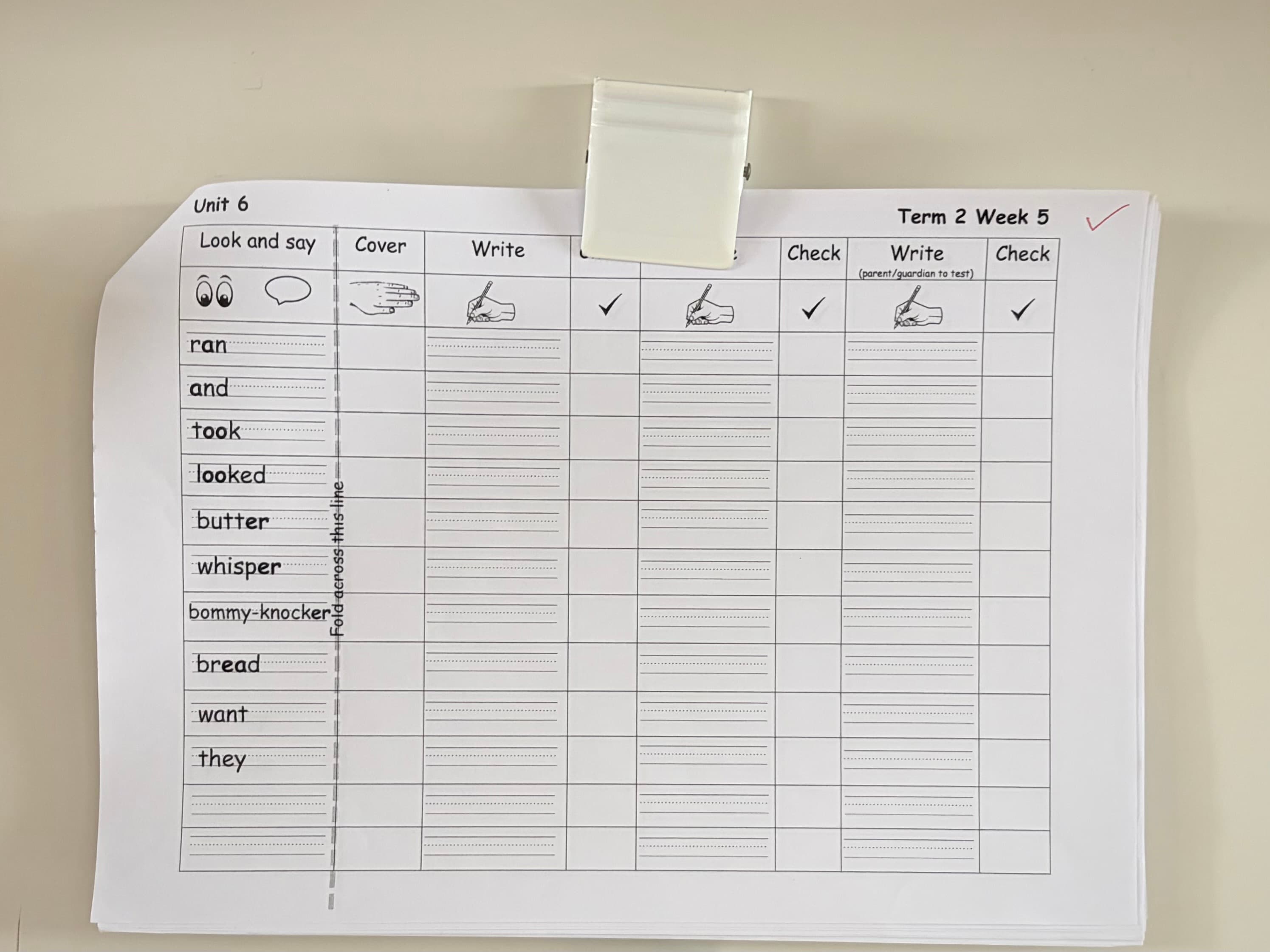 How to help your child with spelling tests at home