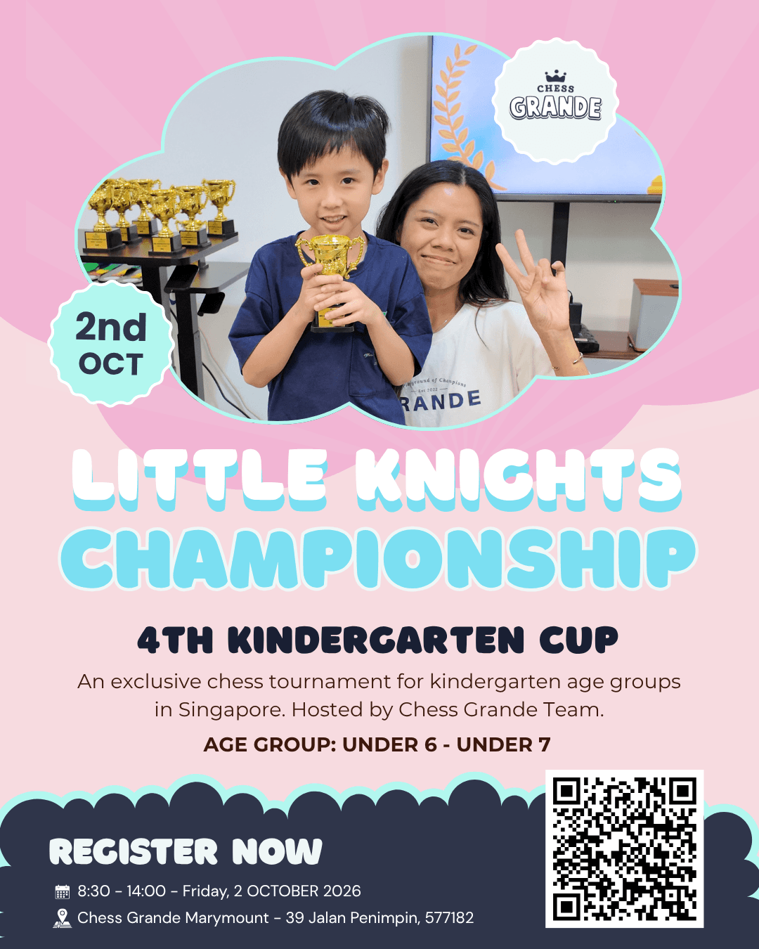 Little Knights Championship: Chess Grande's 4th Kindergarten Cup