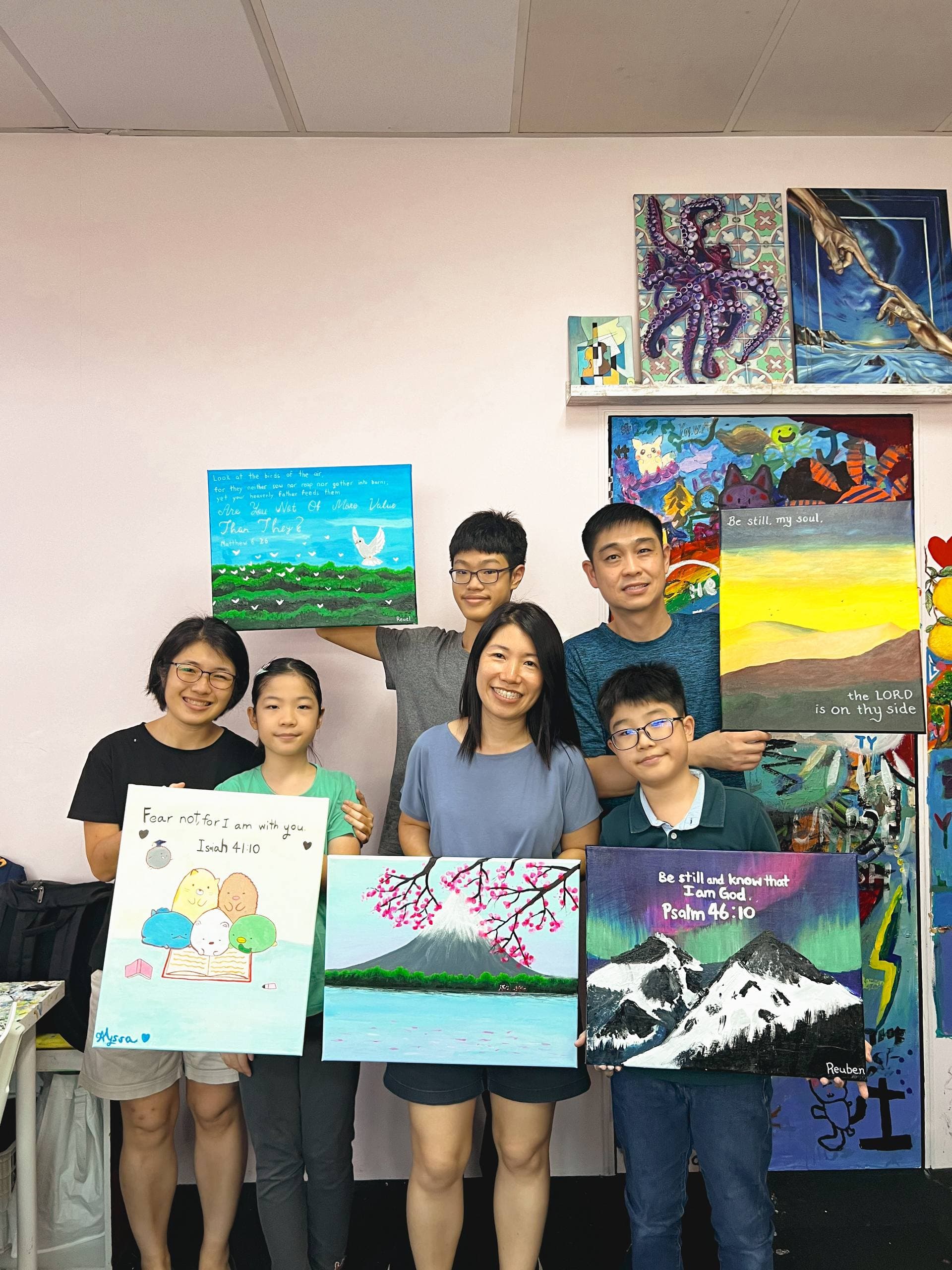 Art Jam—Acrylic on Canvas Painting