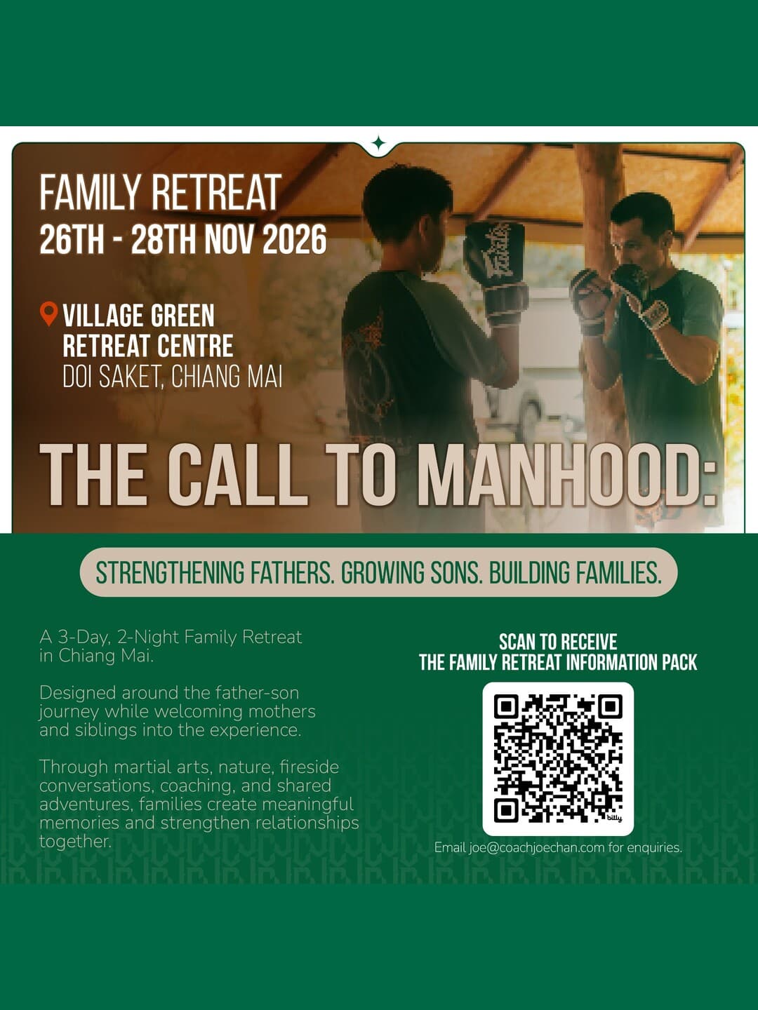 Chiang Mai Family Rite of Passage Bootcamp